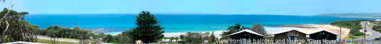 Couples mid week special rate s- Apollo Bay Accommodation- Balcony view