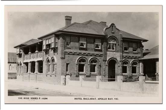  Ballarat hotel